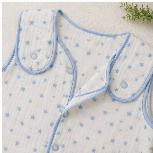 Organic Muslin Starry Jhabla Set