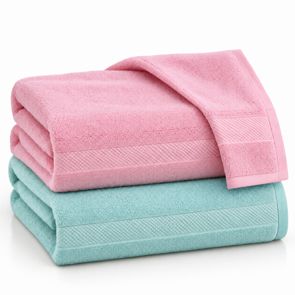 Bamboo Bliss Hand Towels Pack of 2-Super Soft & Quick Drying, 41 × 61 cm