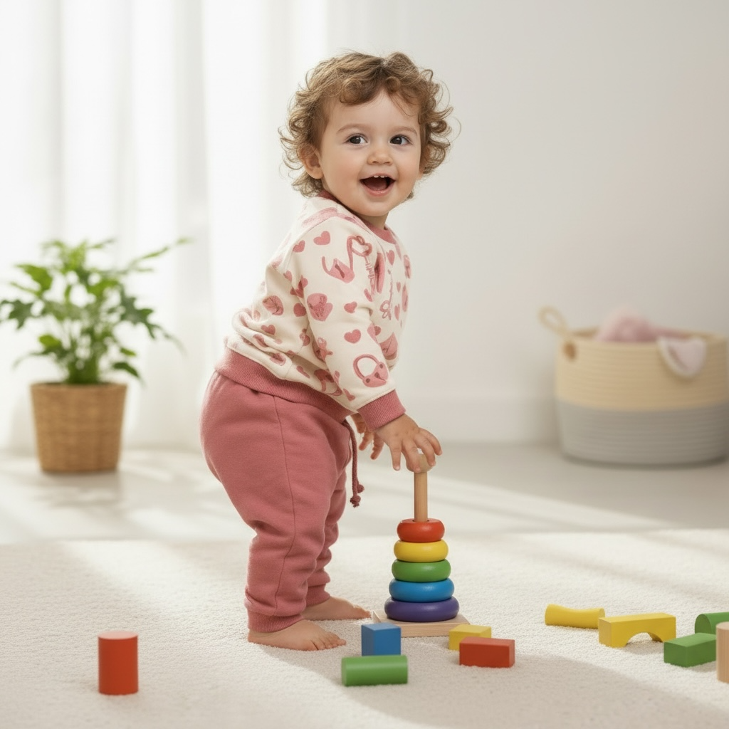 Bamboo Pyjama Set | Soft Printed Top & Jogger Outfit for Infants