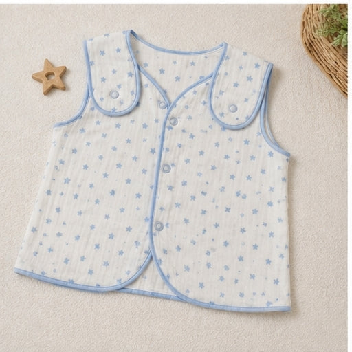 Organic Muslin Starry Jhabla Set