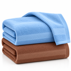 Bamboo Bliss Hand Towels Pack of 2-Super Soft & Quick Drying, 41 × 61 cm