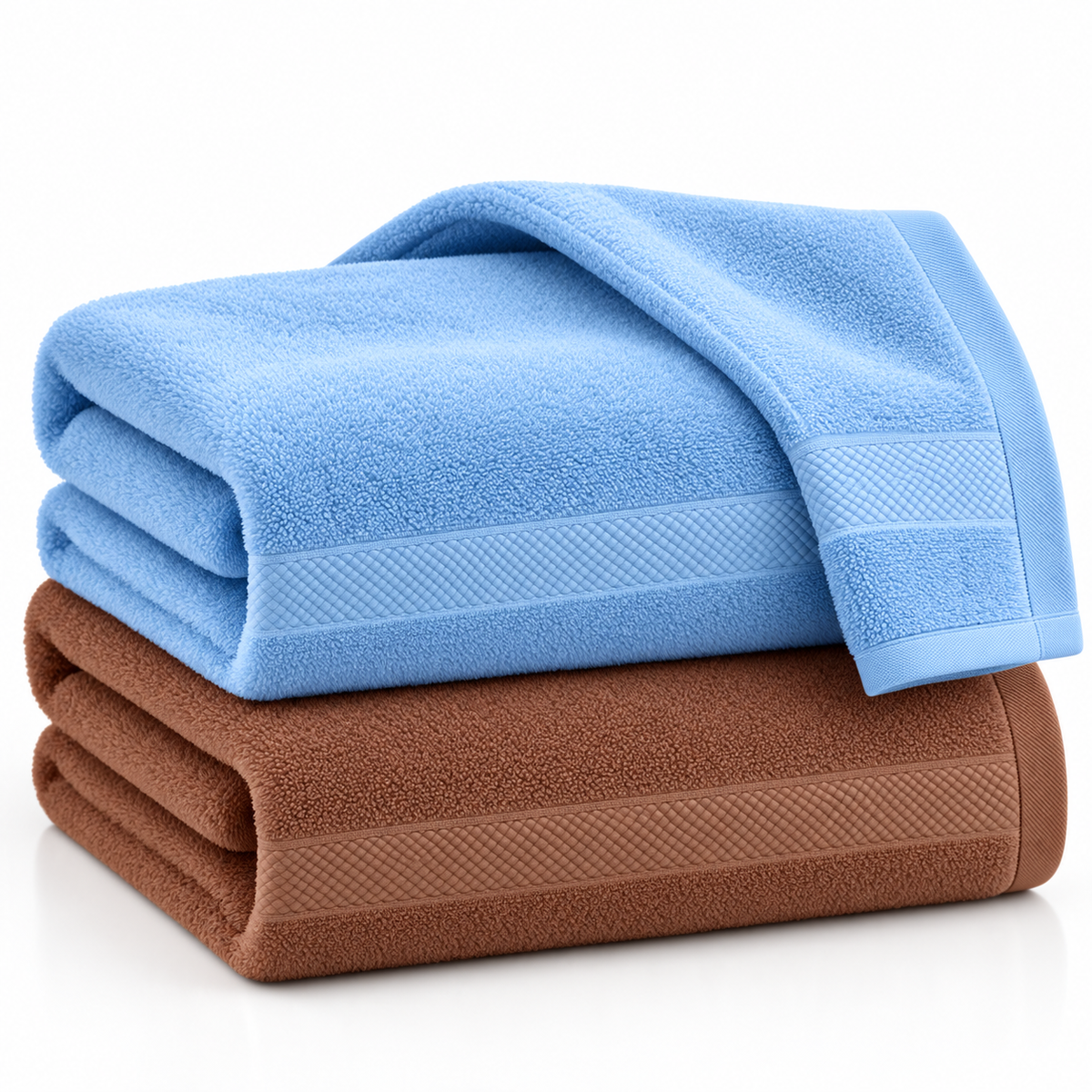 Bamboo Bliss Hand Towels Pack of 2-Super Soft & Quick Drying, 41 × 61 cm