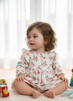 100% Bamboo Muslin Baby Frock with Matching Shorts