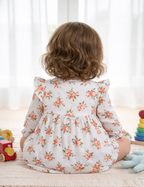 100% Bamboo Muslin Baby Frock with Matching Shorts