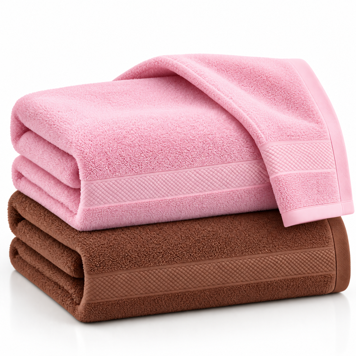 Bamboo Bliss Hand Towels Pack of 2-Super Soft & Quick Drying, 41 × 61 cm