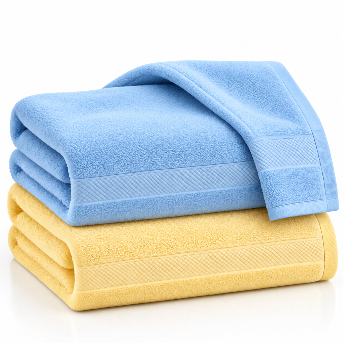 Bamboo Bliss Hand Towels Pack of 2-Super Soft & Quick Drying, 41 × 61 cm