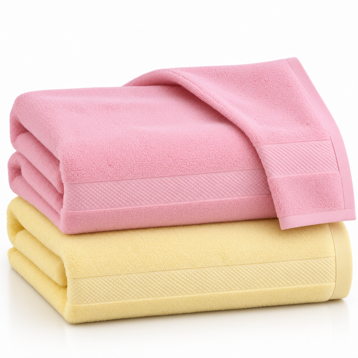 Bamboo Bliss Hand Towels Pack of 2-Super Soft & Quick Drying, 41 × 61 cm