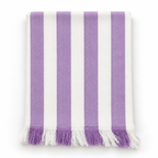 100% Bamboo Non-Terry Bath Towel | Lightweight, Soft & Quick Drying | 270 GSM- Purple