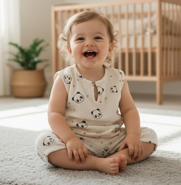 Premium Double Gauze Cotton Co-ord Set