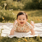 Organic Muslin Baby Onesie | Romper