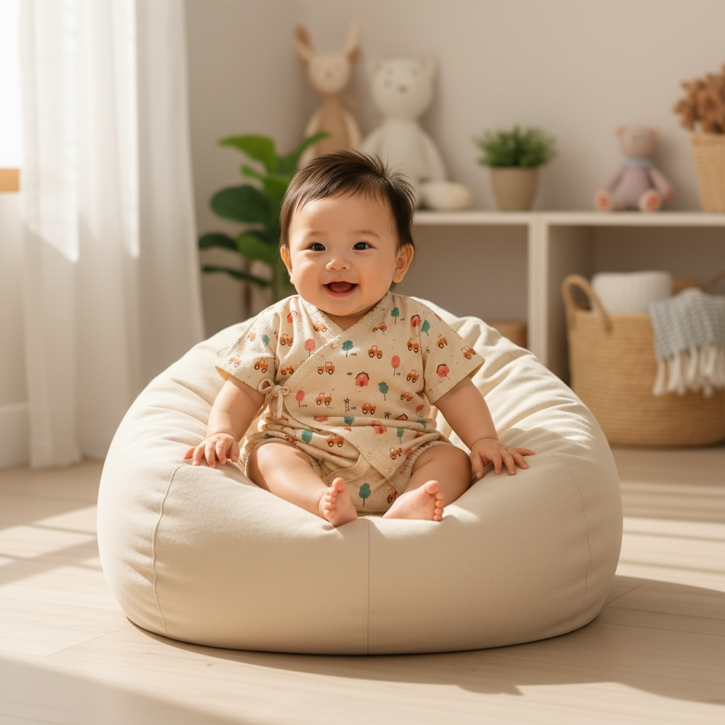 Organic Muslin Baby Onesie | Romper