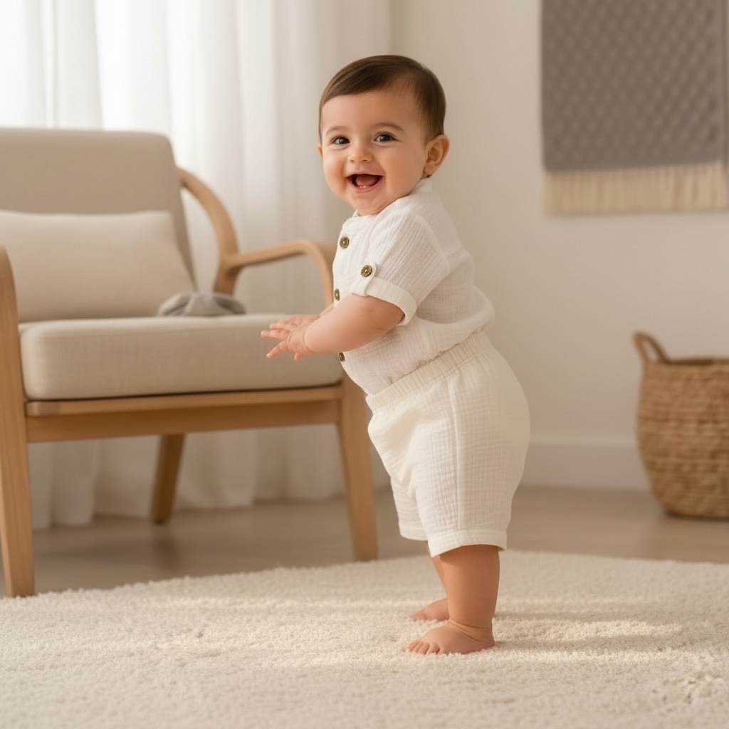 Premium Double Gauze Cotton Co-ord Set for Boys