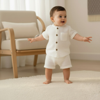 Premium Double Gauze Cotton Co-ord Set for Boys