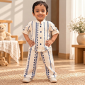 Little Gentleman Organic Muslin Cotton Co-Ord Set