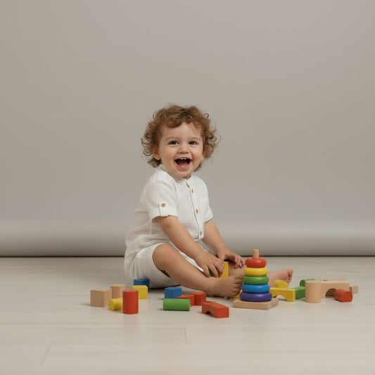 Premium Double Gauze Cotton Co-ord Set for Boys