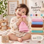 Bamboo Bliss Hand Towels Pack of 2-Super Soft & Quick Drying, 41 × 61 cm