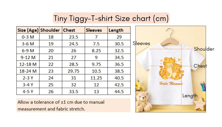 Kids Bamboo Cotton White Printed T-Shirt