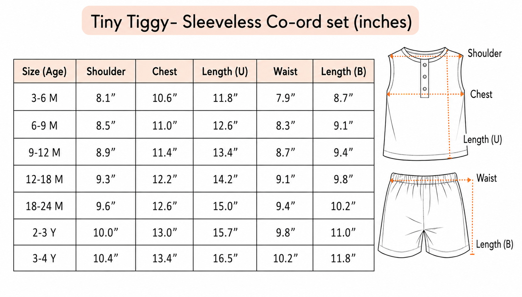100% Cotton Baby Boy Outfit Set - Adorable Striped Sleeveless Shirt & Shorts