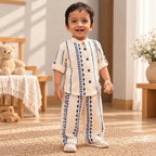 Little Gentleman Organic Muslin Cotton Co-Ord Set