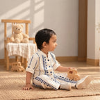 Little Gentleman Organic Muslin Cotton Co-Ord Set