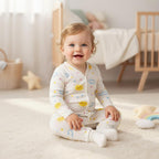 Ultra-Soft Bamboo Cotton Full Sleeves Romper - All season wear