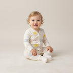 Ultra-Soft Bamboo Cotton Full Sleeves Romper - All season wear